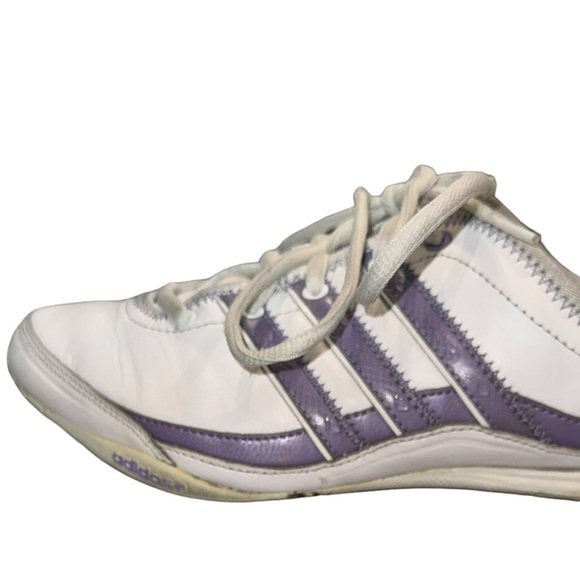 Adidas Women’s White & Purple Fit Foam Sneakers Size 8 - Picture 8 of 10